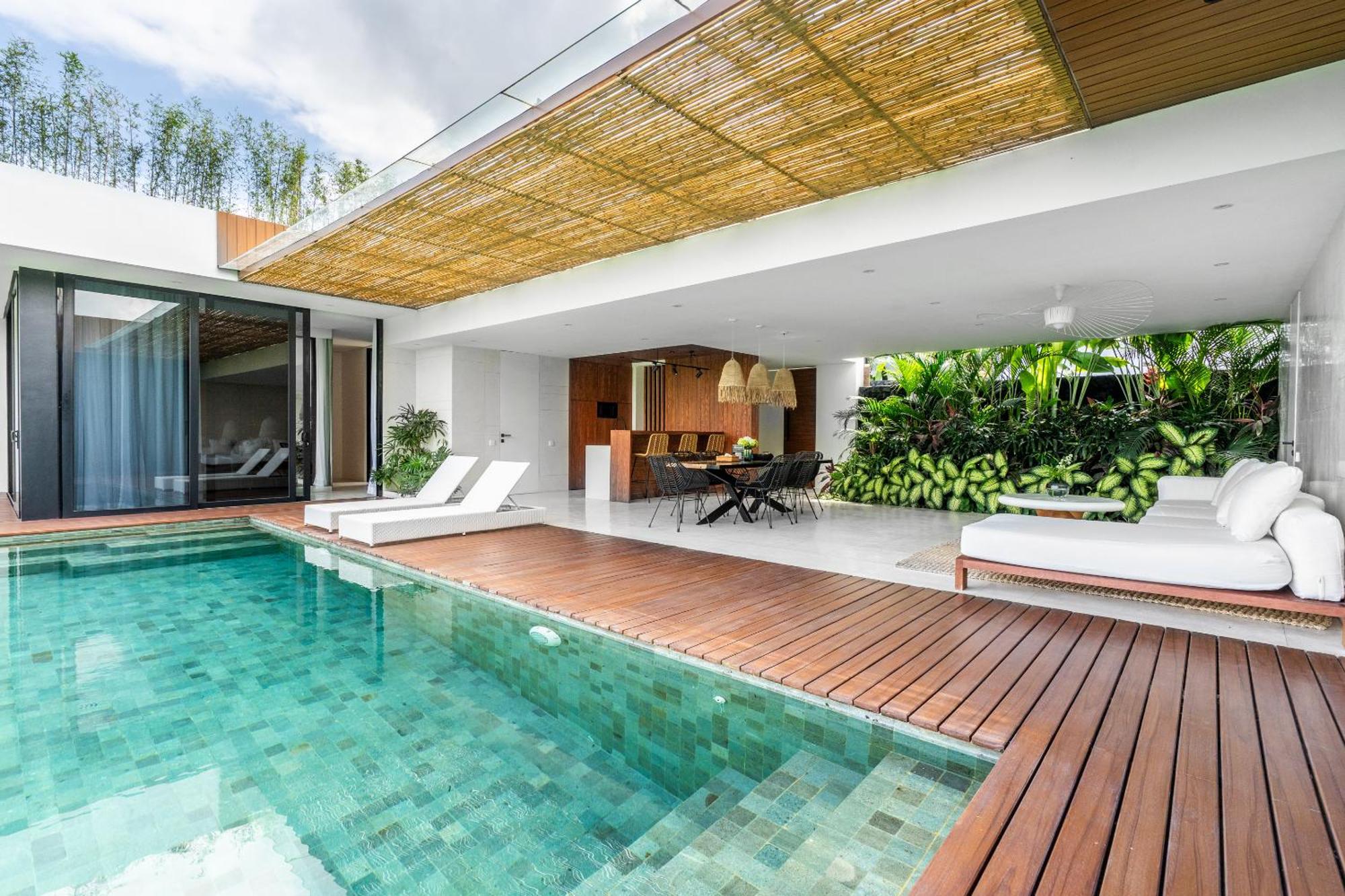 Green Flow Ubud Villas I Habitación foto