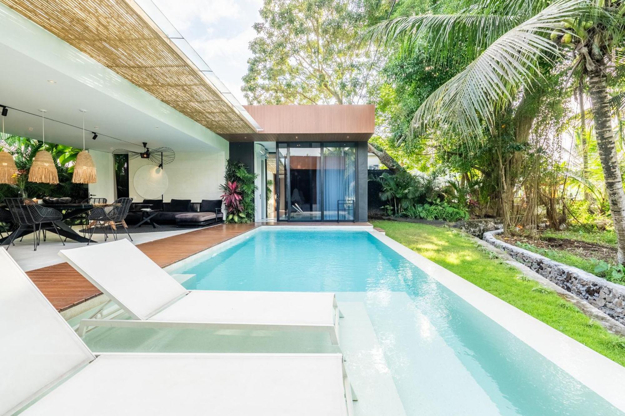 Green Flow Ubud Villas I Habitación foto