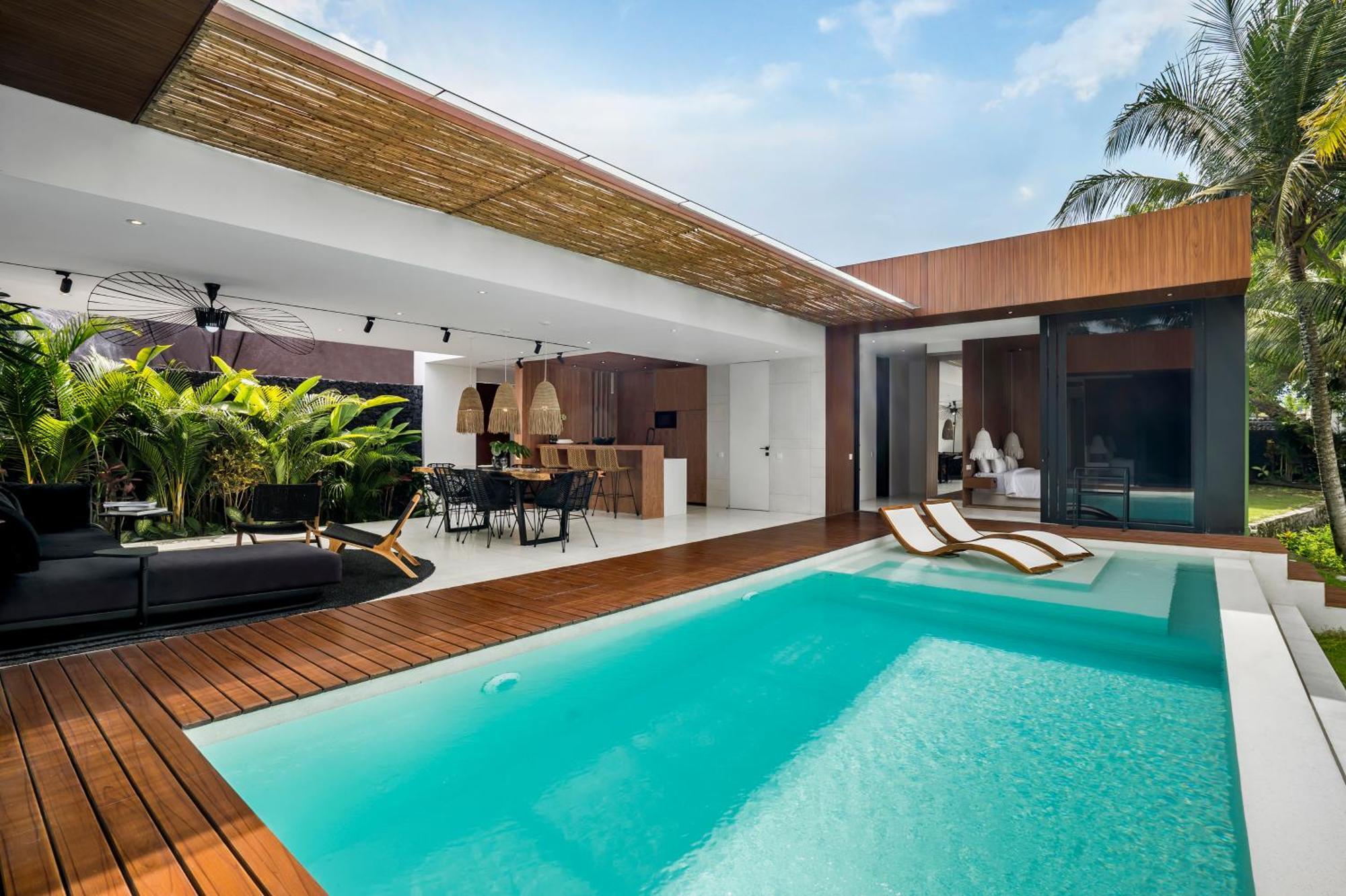 Green Flow Ubud Villas I Habitación foto