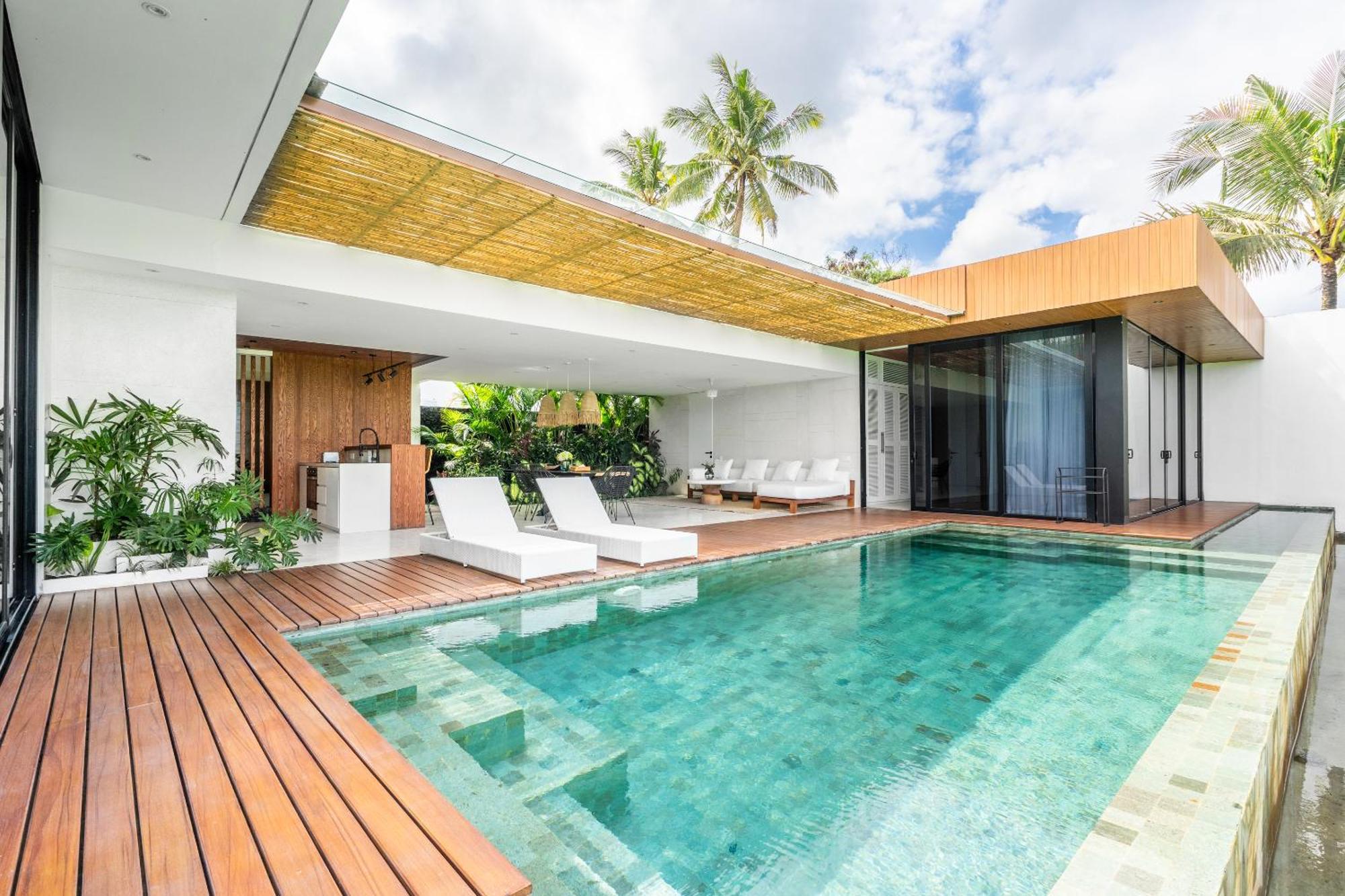 Green Flow Ubud Villas I Habitación foto